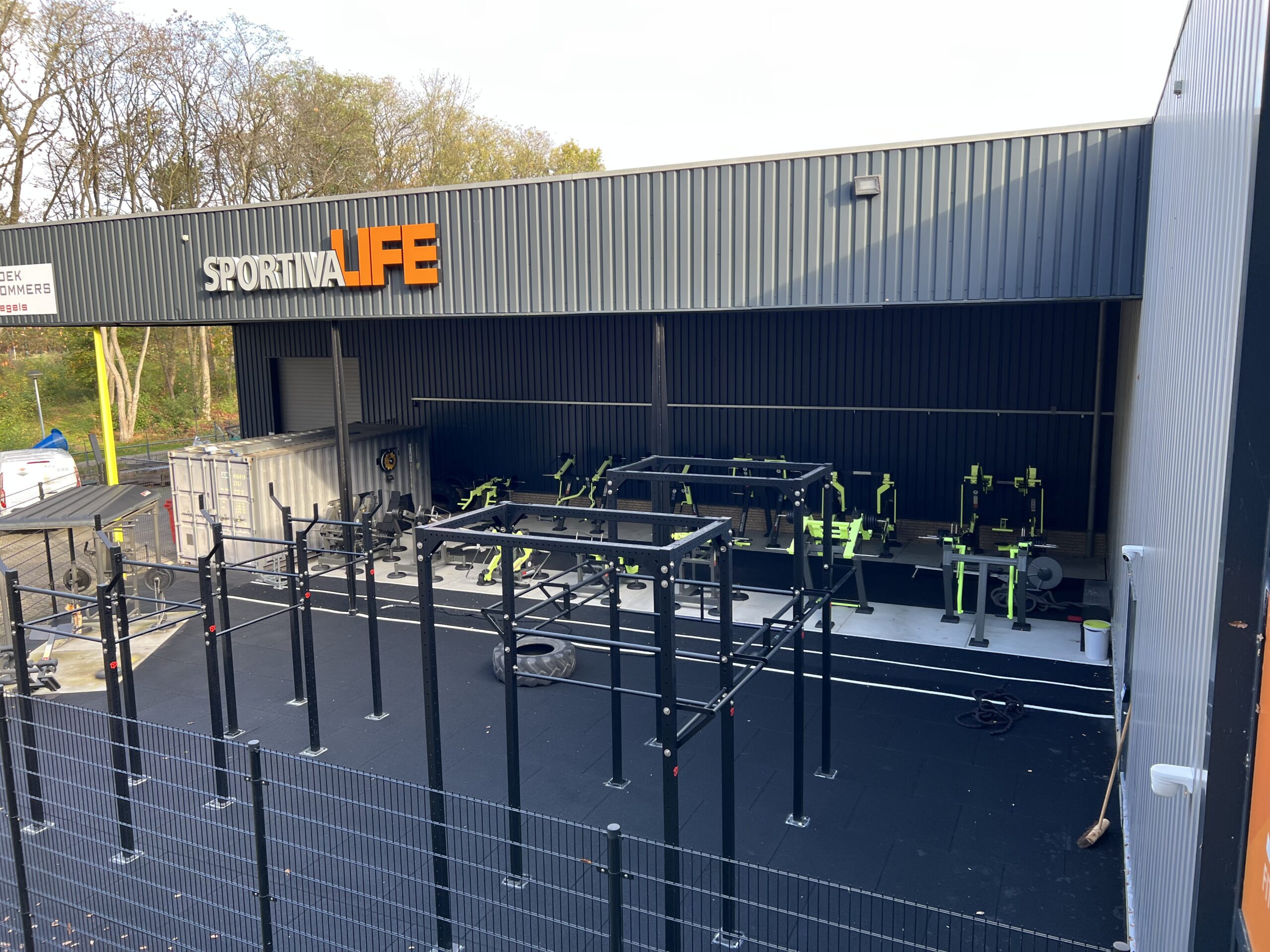 m&aacute;quinas gimnasio para exterior